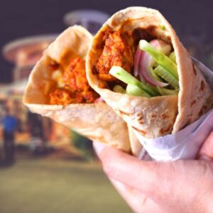 Spicy Oriental Chicken Roll