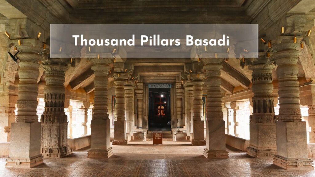 Thousand Pillars Basadi in Mangalore